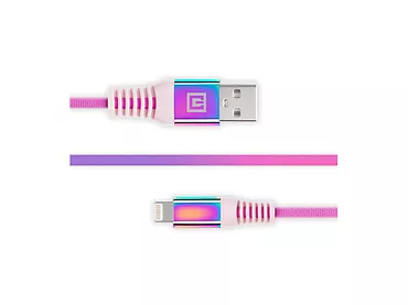 Kabel MFI USB A - Lightning  Rainbow