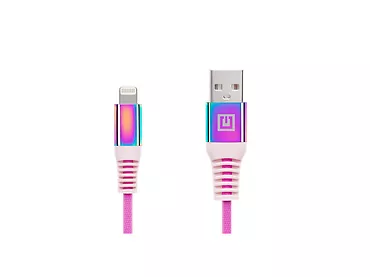 Kabel MFI USB A - Lightning  Rainbow