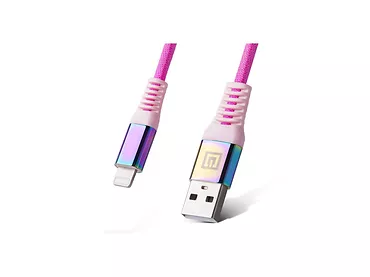 Kabel MFI USB A - Lightning  Rainbow