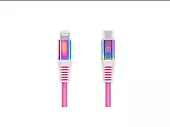 Kabel MFI PD USB Type C - Lightning  Rainbow