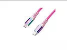 Kabel MFI PD USB Type C - Lightning  Rainbow