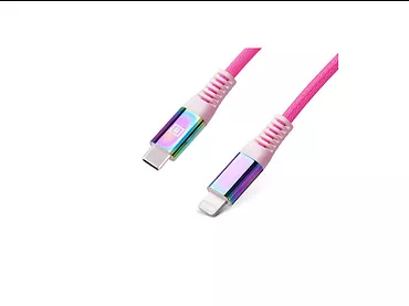 Kabel MFI PD USB Type C - Lightning  Rainbow