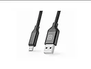 Kabel Premium USB A – Micro USB Fabric Black