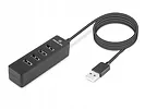 HUB USB REAL-EL CQ-174 4xUSB 2.0 1,2m