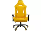 Fotel dla gracza gamingowy WhiteShark Monza Żółty