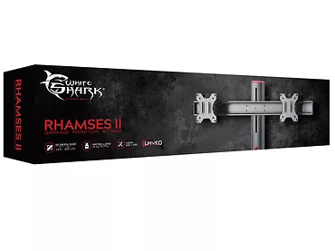 Uchwyt na dwa monitory WhiteShark Rhamses II