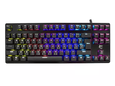 Klawiatura gamingowa mechaniczna WhiteShark SPARTAN Metal TKL