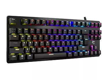 Klawiatura gamingowa mechaniczna WhiteShark SPARTAN Metal TKL