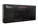 Klawiatura gamingowa mechaniczna WhiteShark SPARTAN Metal TKL