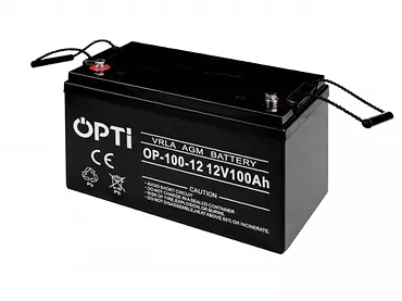 AKUMULATOR VOLT OPTI AGM 12V 100Ah BEZOBSŁUGOWY