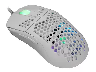 Mysz gamingowa WhiteShark Galahad biała