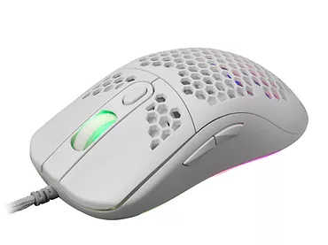 Mysz gamingowa WhiteShark Galahad biała