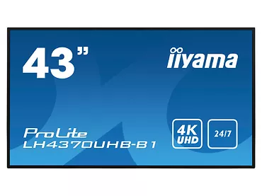 Monitor wielkoformatowy iiyama ProLite LH4370UHB-B1 43'' 4K/VA/Android