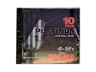 Platinum CD-RW 700MB 12X JEWEL CASE 1SZT