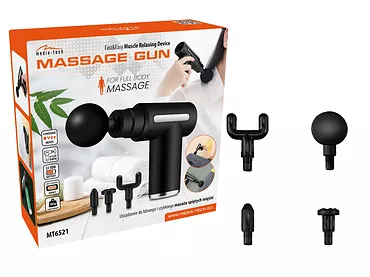 Masażer pistolet do masażu Media-Tech Massage Gun MT6521