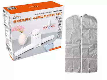 Przenośna nadmuchowa suszarka do odzieży i obuwia Media-Tech SMART AIRDRYER UV MT6518