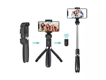 Uchwyt do selfie i statyw biurkowy 2IN1 SELFIE TRIPOD MT5542 Media-Tech