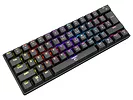 Klawiatura gamingowa mechaniczna WhiteShark Shinobi 60% czarna Outemu Red