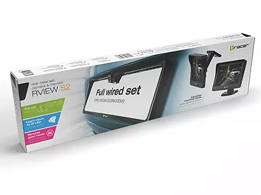 Zestaw cofania kamera z monitorem Tracer RVIEW S2
