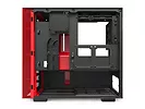 NZXT Obudowa H210I z oknem, czarno-czerwona