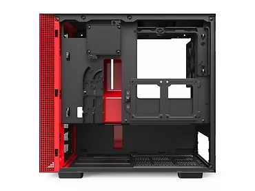NZXT Obudowa H210I z oknem, czarno-czerwona