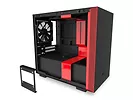 NZXT Obudowa H210I z oknem, czarno-czerwona