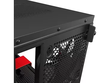 NZXT Obudowa H210I z oknem, czarno-czerwona