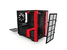 NZXT Obudowa H210I z oknem, czarno-czerwona