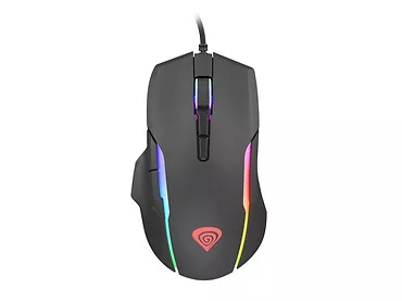 NATEC Mysz Genesis Xenon 220 dla graczy 6400 DPI podświetlenie RGB