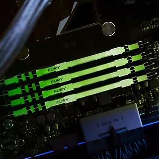 Kingston Pamięć DDR4 FURY Beast RGB 16GB(1*16GB)/3200 CL16