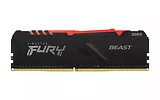 Kingston Pamięć DDR4 FURY Beast RGB 16GB(1*16GB)/3200 CL16