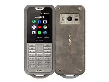 Telefon komórkowy Nokia 800 Tough Dual SIM Pustynny szary