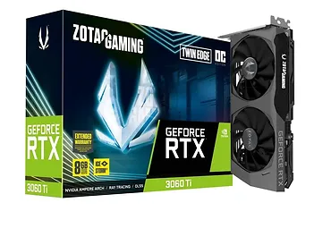 ZOTAC Karta graficzna GeForce RTX 3060 Ti Twin Edge OC LHR 8GB GDDR6X 256bit 3DP/HDMI