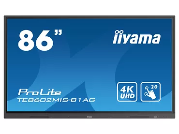 Monitor iiyama ProLite TE8602MIS-B1AG 86'' Dotykowy 4K UHD