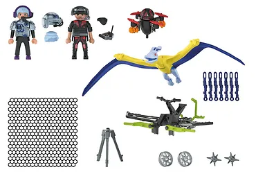 Playmobil Zestaw DINO Rise 70628 Pteranodon Atak z powietrza