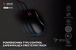 Elmak Podkładka pod mysz gaming SAVIO Black Edition Precision Control XL 900x400x3mm, obszyta