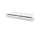 LANBERG Patch panel 12port 1U z organizerem PPKS-9112-S