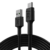 Green Cell Kabel GC PowerStream USB - USB-C 200 cm, QC 3.0