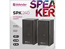 Głośniki przewodowe drewniane Defender SPK-240 2.0