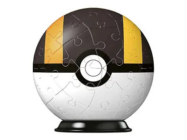 Ravensburger Polska Puzzle 54 elementy 3D Kula, Pokemon czarna