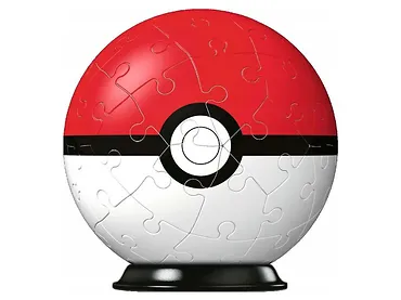 Ravensburger Polska Puzzle 54 elementy 3D Kula, Pokemon czerwona