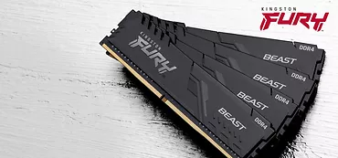 Kingston Pamięć DDR4 FURY Beast  8GB(1*8GB)/3200 CL16