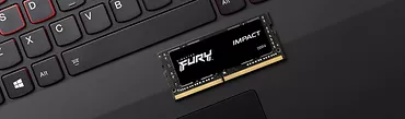 Kingston Pamięć DDR4 FURY Impact SODIMM 16GB(1*16GB)/2666 CL15 1Gx8