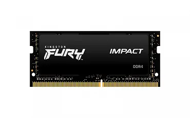 Kingston Pamięć DDR4 FURY Impact SODIMM 16GB(1*16GB)/2666 CL15 1Gx8