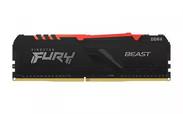 Kingston Pamięć RAM DDR4 FURY Beast  RGB 16GB(2*8GB)/3200 CL16