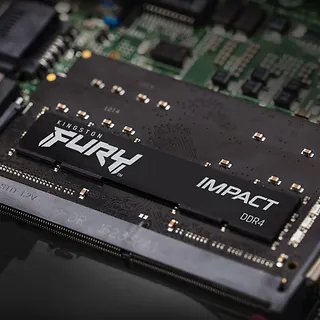 Kingston Pamięć DDR4 FURY Impact SODIMM 16GB(2*8GB)/2666 CL15