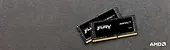 Kingston Pamięć DDR4 FURY Impact SODIMM 16GB(2*8GB)/2666 CL15