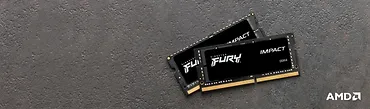Kingston Pamięć DDR4 FURY Impact SODIMM 16GB(2*8GB)/2666 CL15