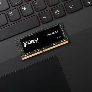 Kingston Pamięć DDR4 FURY Impact SODIMM 16GB(2*8GB)/2666 CL15