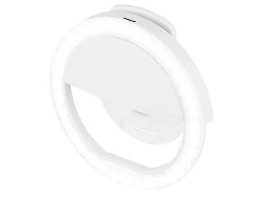 Lampa pierścieniowa TRACER SELFIE 5561 k, klips